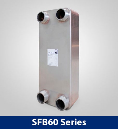 Brazed plate heat exchanger SFB60