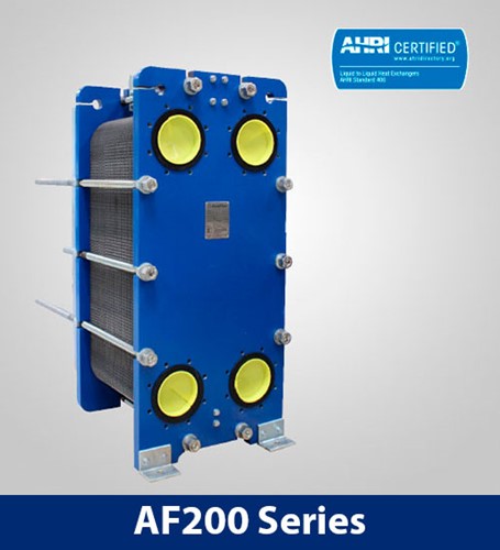 AHRI Certified plate heat exchangers AF200