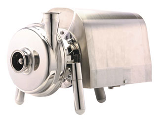 Sanitary pump for CIP cleaning