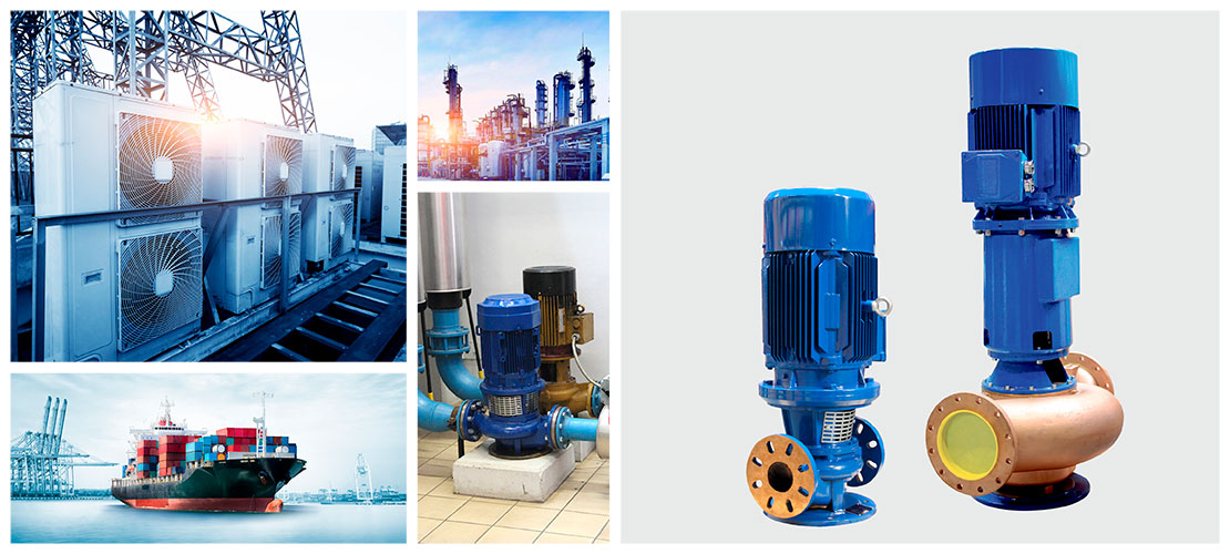 Industrial and marine pumps