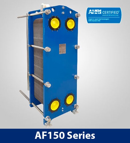 AHRI Certified plate heat exchangers AF150