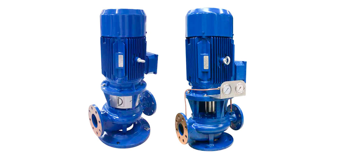 S-IP and S-Mp pumpes for industri, inline and marine