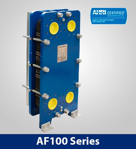 AHRI Certified plate heat exchangers AF100