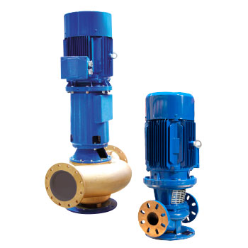 Inline industry and marine pumps